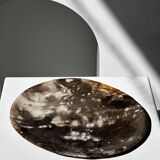 Dish in petrified wood