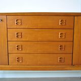 Scandinavian teak row 1970