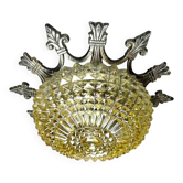 Large ornate Regency style flush mount lamp