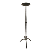 Wrought iron candle holder 80 cm