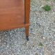 Pair of vintage 50s oak side tables