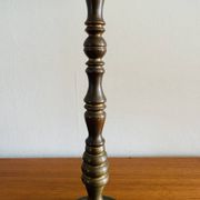 Vintage brass table lamp, circa 1940s - 1950s