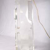 Large sculptural lamp attributed to Alessio Tasca, Italy circa 1970