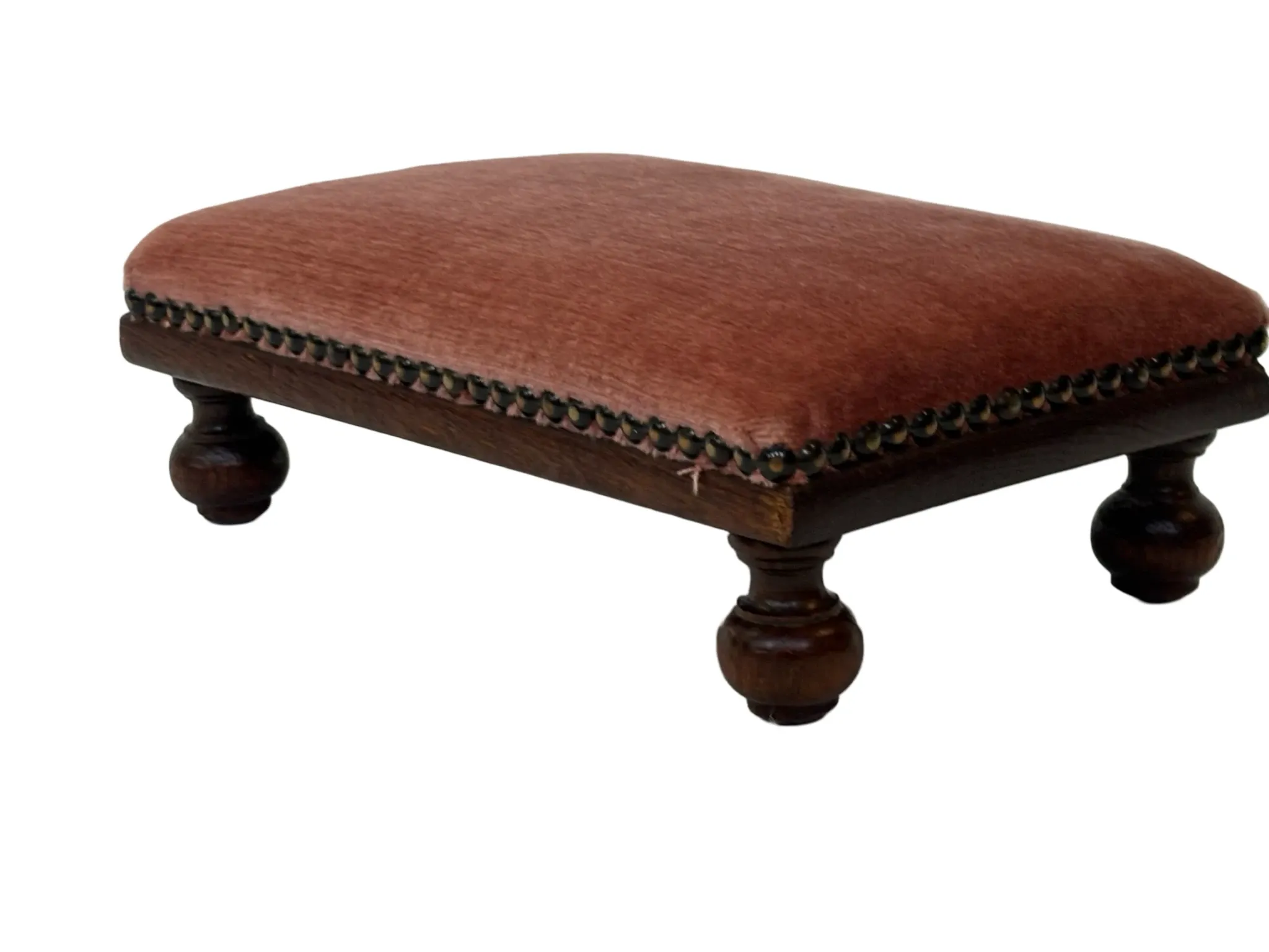 Pouf Art Déco repose-pieds design minimaliste des années 30