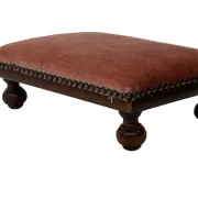 Pouf Art Déco repose-pieds design minimaliste des années 30