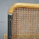 Italian Cesca B32 Style Cane and Chrome Cantilever Chair, 1970s
