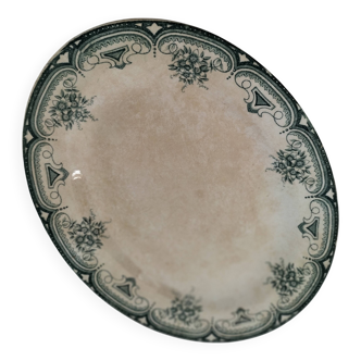 Antique “Narcissus” dish – Onnaing earthenware factory (circa 1900)