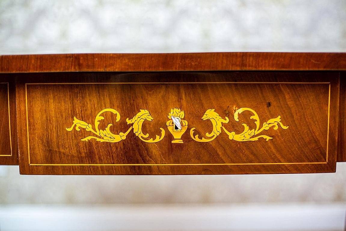 Antique Biedermeier Living Room Set, 1890s, Set of 7