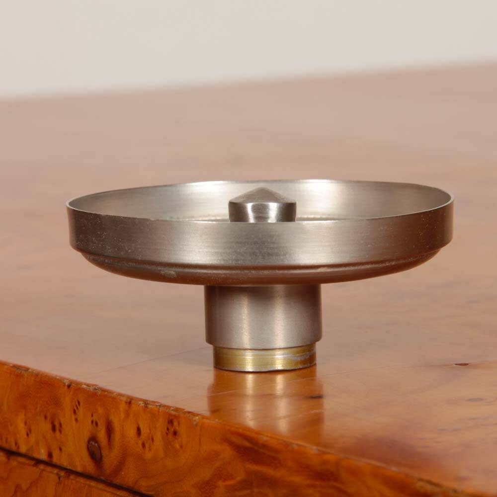 Table à jeu en loupe de bois par Guy Lefevre pour Maison Jansen, 1970