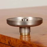 Table à jeu en loupe de bois par Guy Lefevre pour Maison Jansen, 1970