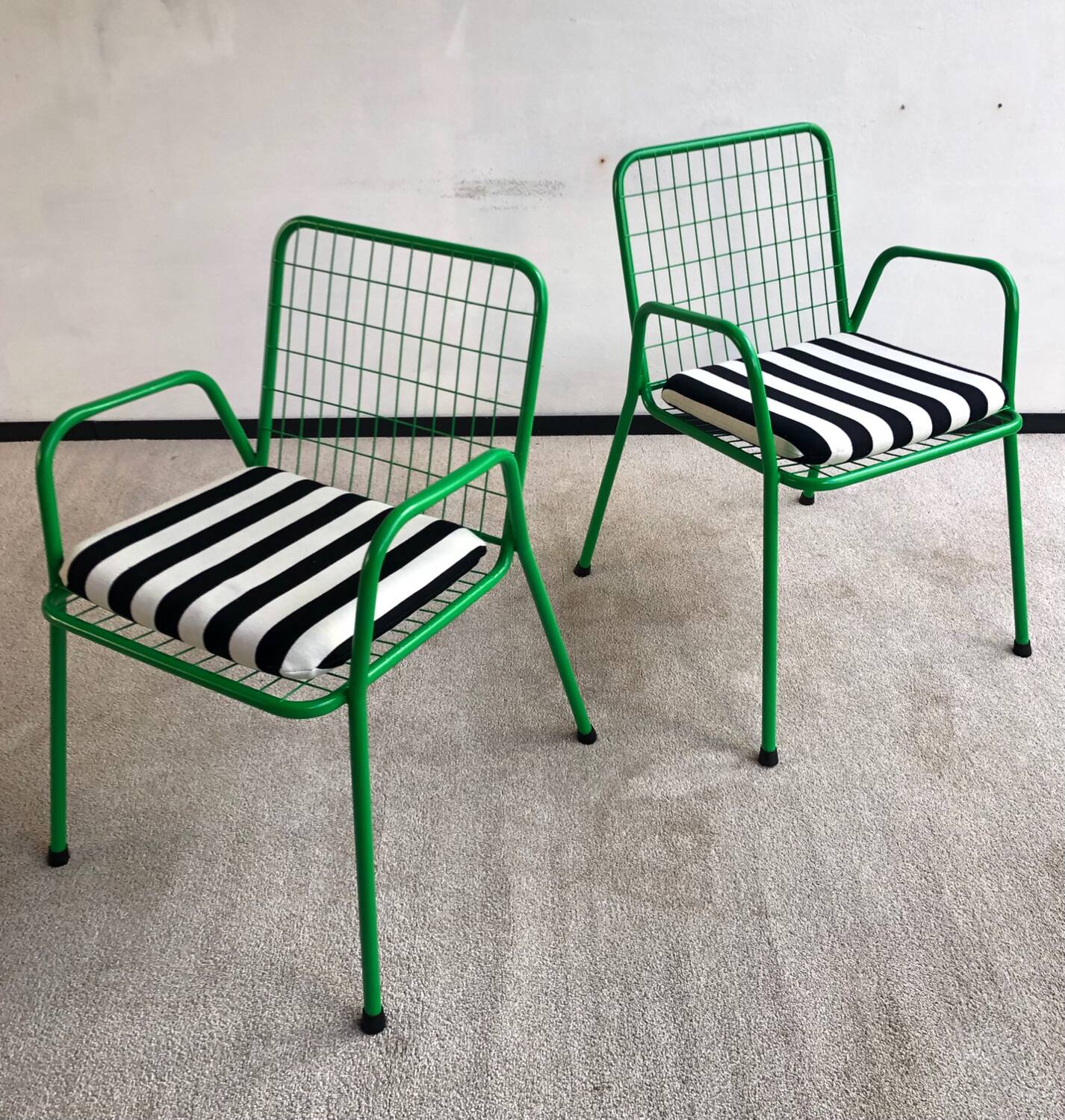Pair of Emu Rio chairs 1980