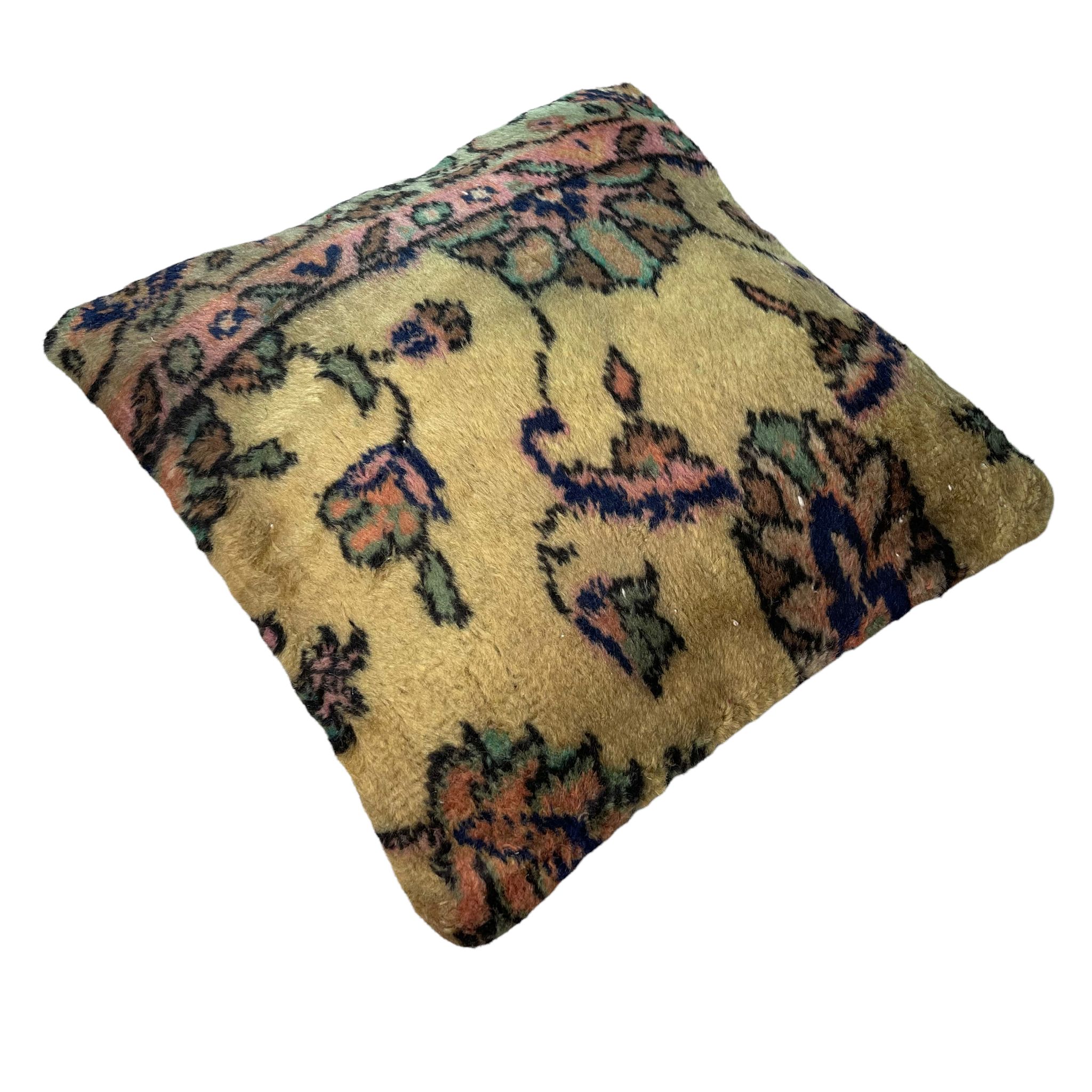 Housse de coussin de tapis turc vintage 45 x 45 cm