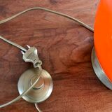 70's dual-light opaline lamp