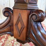 Guéridon tripode Napoléon III en palissandre