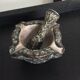 Old mortar and its ceramic pestle Fat Lava