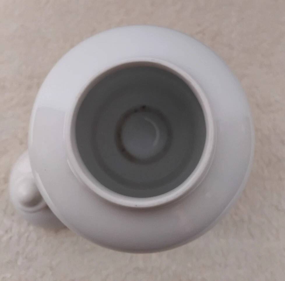 Pair of Covered Vases in Limoges Porcelain, France