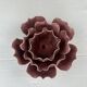 Ceramic flower candlestick