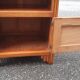 Golden oak 1950s bedside