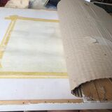 Pastel et crayon sur papier par Stewart 1975