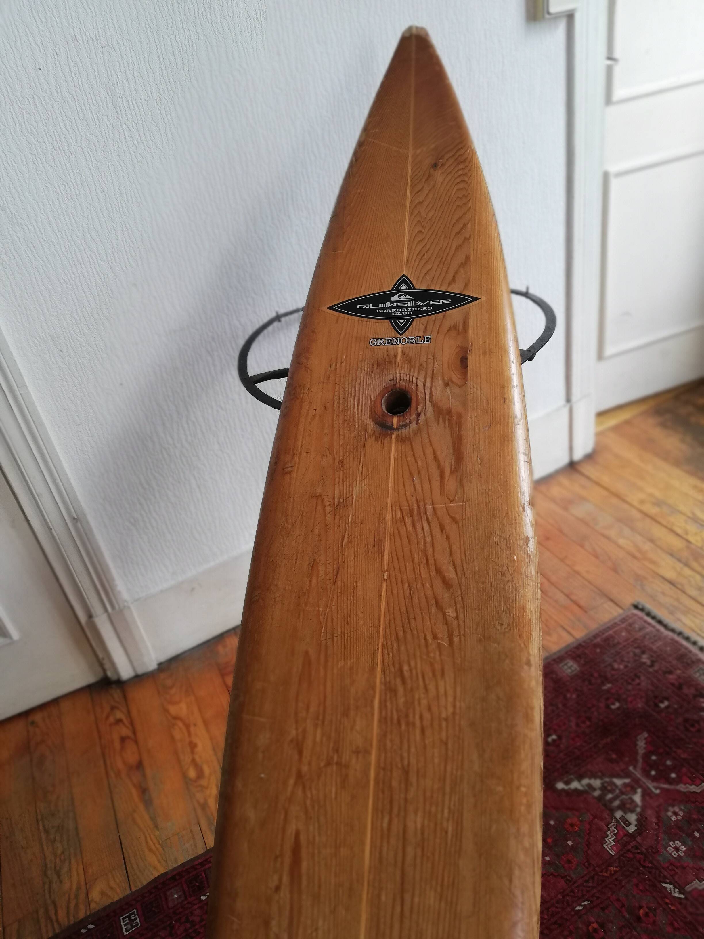 Former wooden surfboard 80