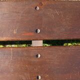 Pair of antique church pews