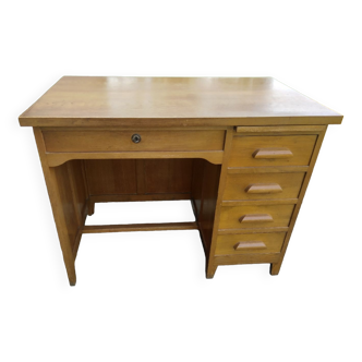 Oak administrative desk