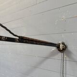 Early Rademacher wall lamp with large enamel shade