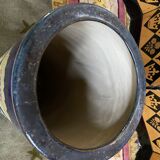Umbrella holder in faience