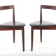 Pair of "Roundette" chairs by Hans Olsen for Frem Rolje, Denmark