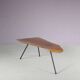 1950s Tree trunk coffee table in Aubock style from Austria