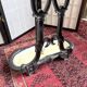 Art Nouveau cast iron coat rack