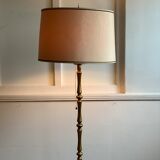 Vintage brass floor lamp