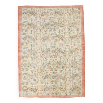 Tapis persan floral 7x10, 216x295cm