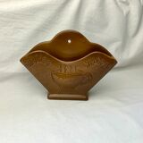 Wall-mounted terracotta coffee filter pot