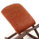 Adjustable Footstool / footrest "Uniek" - dutch design in teak