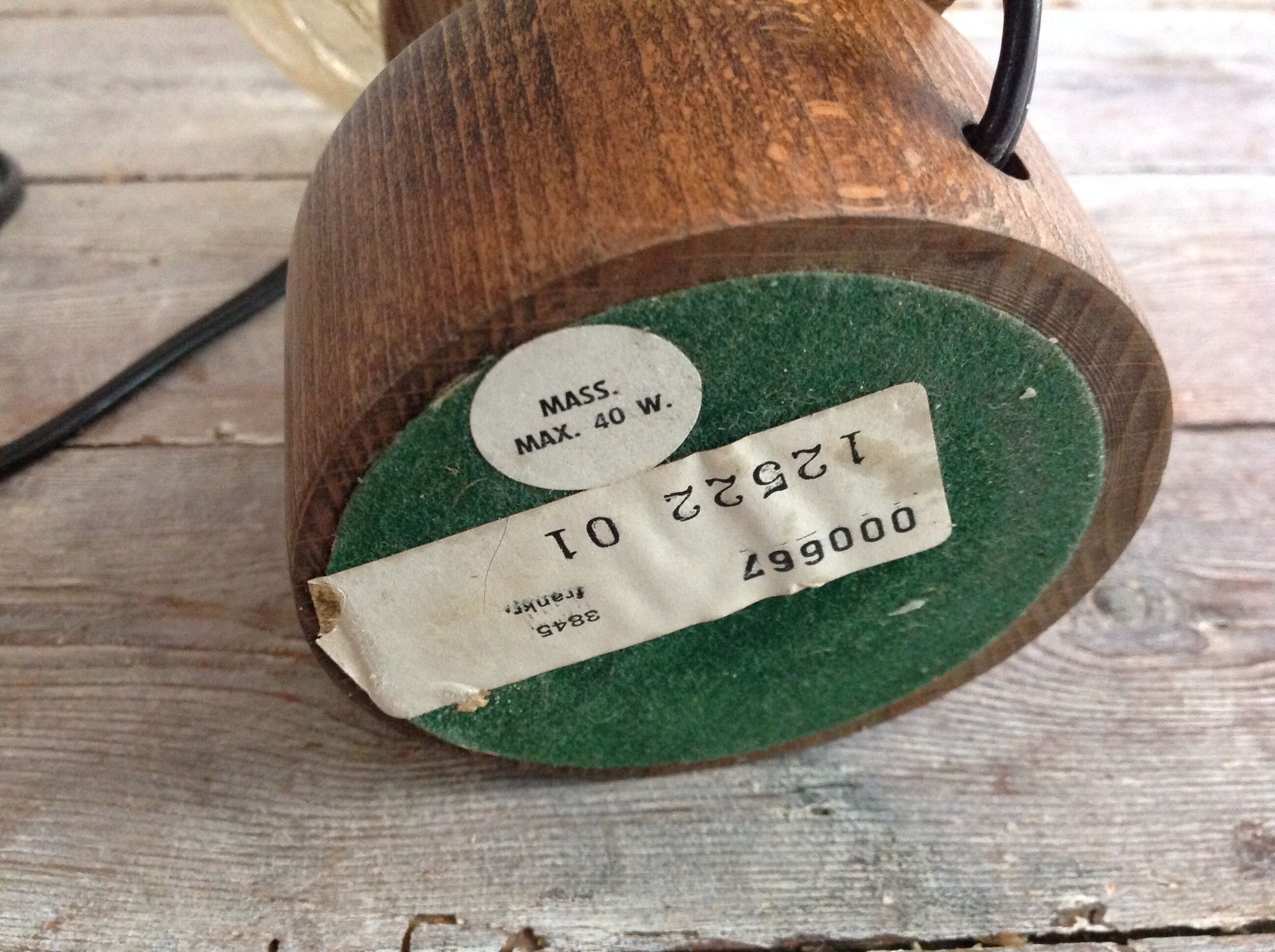 Lampe vintage