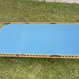 Folding sun lounger