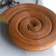 Rattan Sea Snail Design Wall Lamp