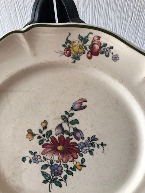 Old plate Villeroy - Boch (Mettlach) - model 1562 Old Strasbourg