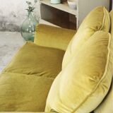 Vintage velvet sofa
