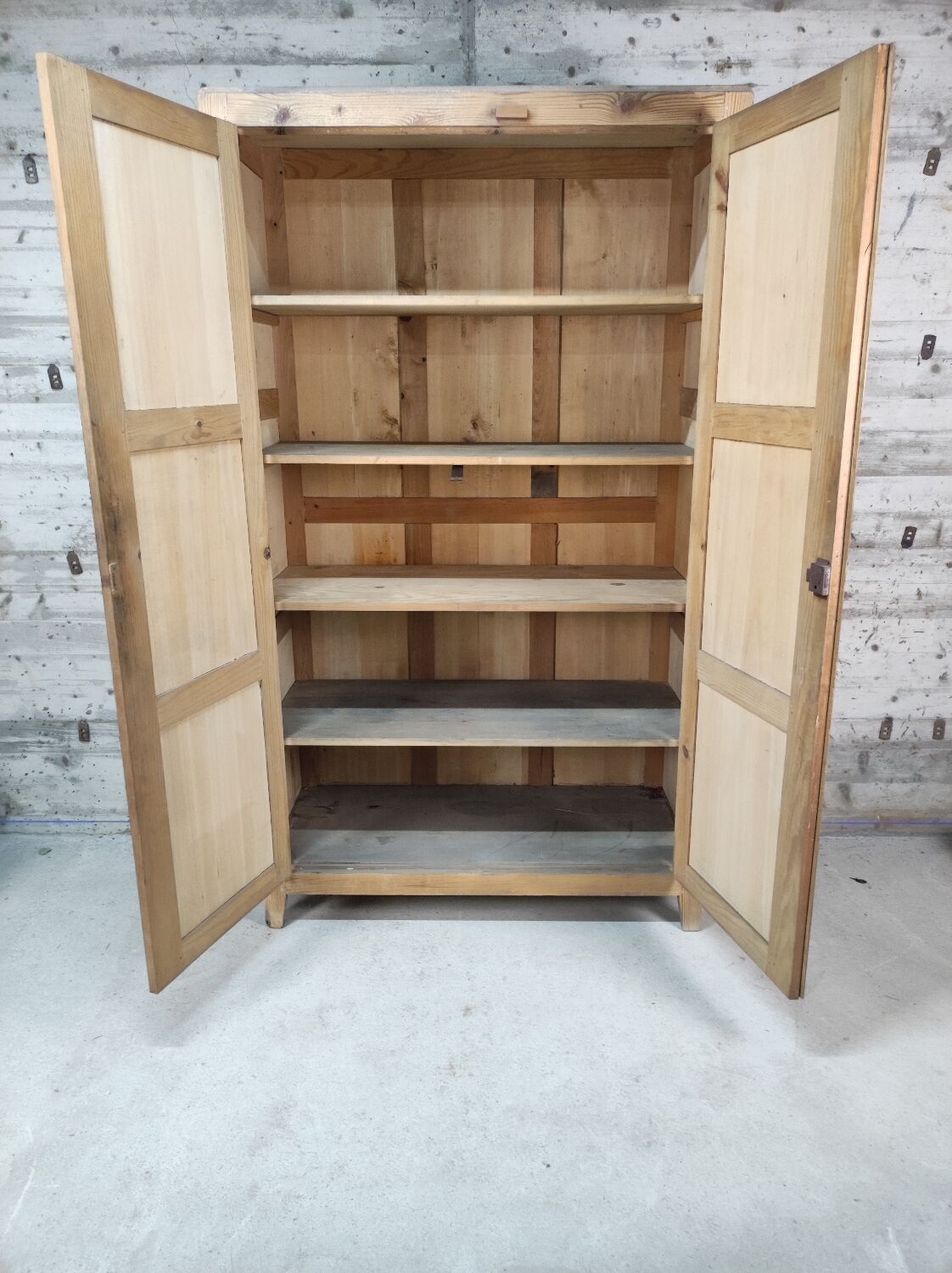 Parisian wooden wardrobe