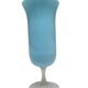 Art Nouveau Fiorentina Roses vase attributed to Stelvia by Empoli, Italy, 1950s
