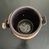 ceramic and rope pot cover