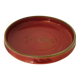 Ceramic empty pocket / bowl with prehistoric Lascaux decor Signed Paule