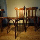 Suite 4 vintage Bistro chairs