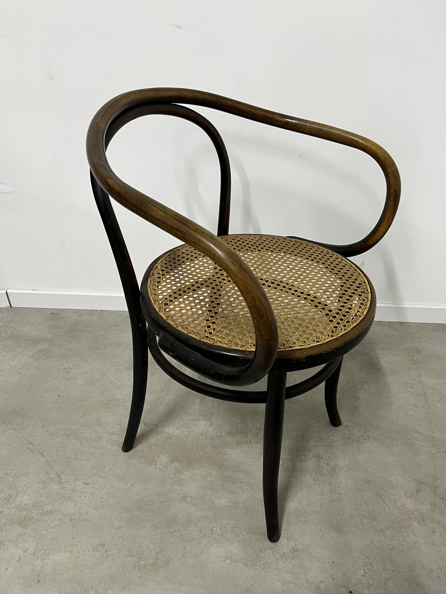Old bentwood office chair Fischel 1930s