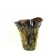 Large murano glass vase by enrico cammozzo (with coa)