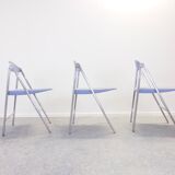 Folding chair "Donald" by Studio Cerri & Associati for Poltrona Frau