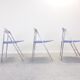 Folding chair "Donald" by Studio Cerri & Associati for Poltrona Frau