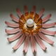 Flower wall lamps